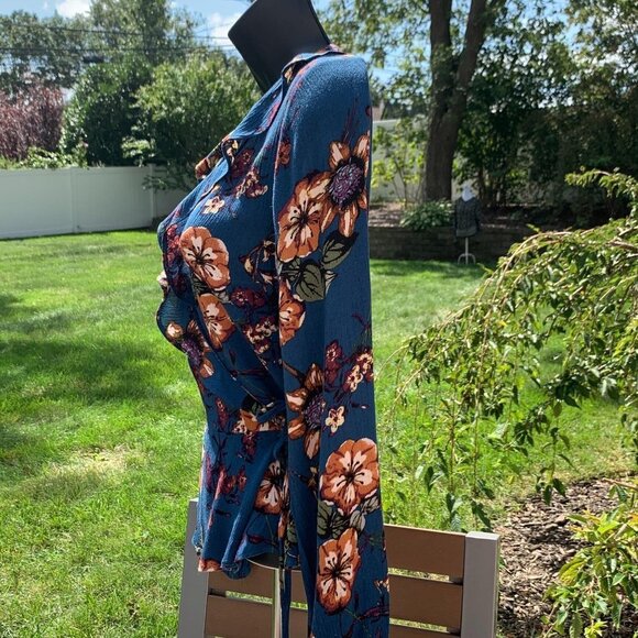 Blu Pepper Floral Wrap Boho Blouse size XS - Picture 16 of 16